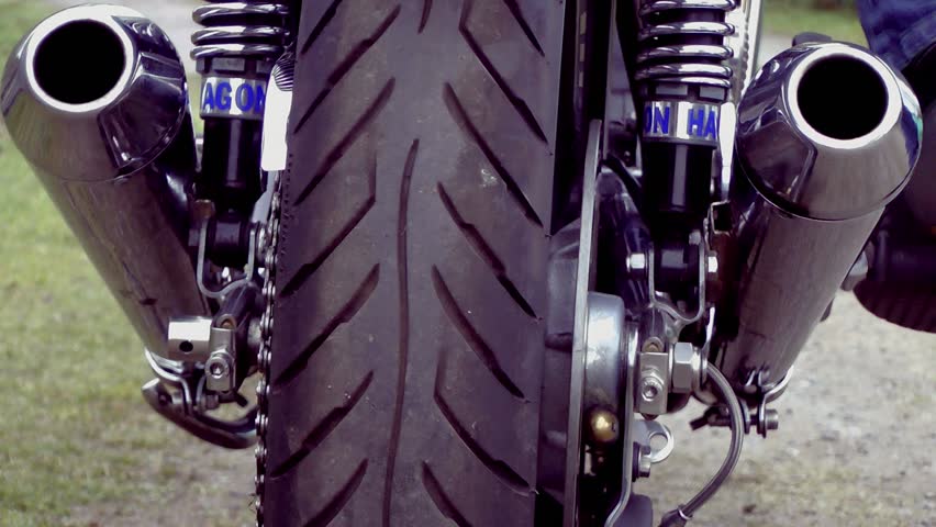 Kick Starting a Motorcycle
