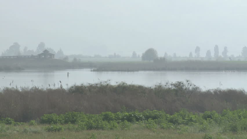  Hula valley, Upper Galilee in Israel 
