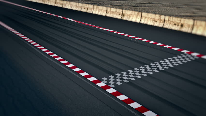 Generic looking F1 cars racing. High speed racing is always exciting, best of the best worldâs drivers competing with each other in extreme fast pace racing. Video can be allegory for winning 