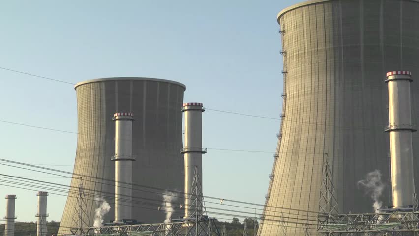  Towers of an energy station.