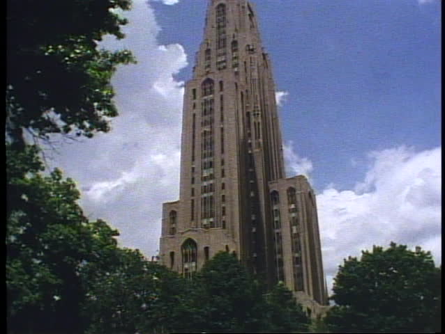 The Cathedral of Learning at The University of Pittsburgh, Pittsburgh, Pennsylvania