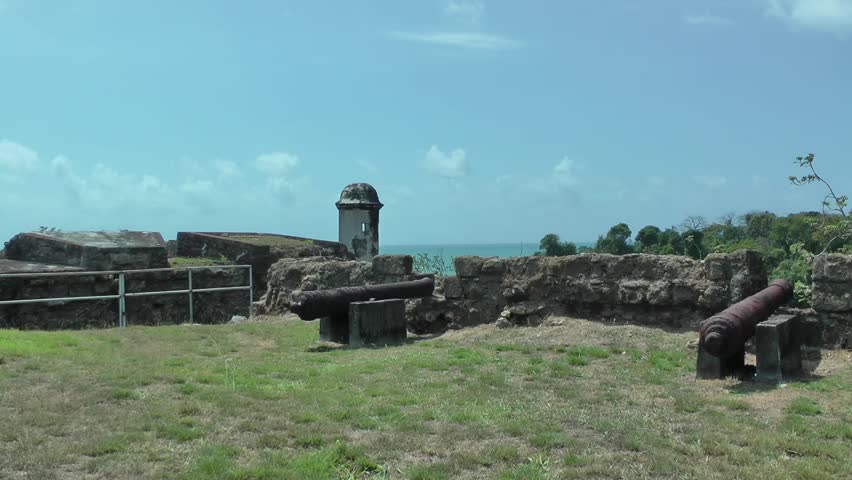 fortress in Portobello, Panama