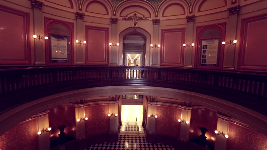 SACRAMENTO CALIFORNIA MAR 2013: California State Capital inside rotunda balcony.  Home to the government of California. Building houses the bicameral state legislature and the office of the governor.