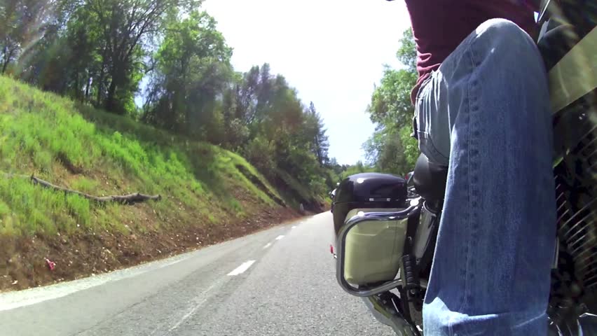 REAR POINT OF VIEW ON STREET MOTORCYCLE GROUP / CLUB / FRIENDS / GANG POINT OF VIEW POV RIDING CHOPPERS / CRUISERS / STREET BIKES ON BEAUTIFUL WINDING COUNTRY ROAD  HD 1080 HIGH DEFINITION 1920X1080