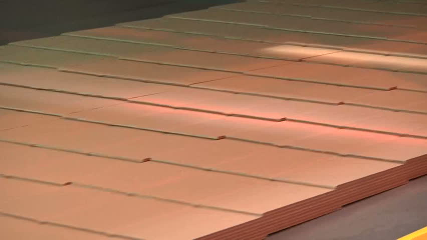 production of cardboard