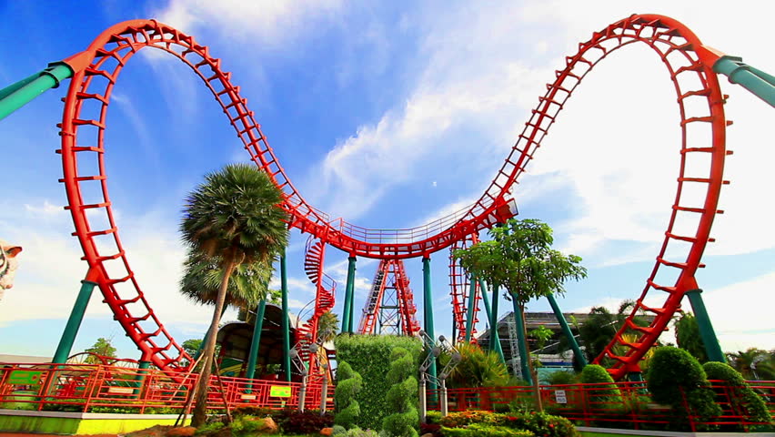 BANGKOK - APRIL 10: Siam Park City, a popular theme park and water park, on April 10, 2013 in Bangkok, Thailand.