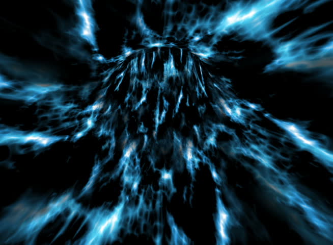 PAL - A vortex tunnel of streaming plasma (Loop).
