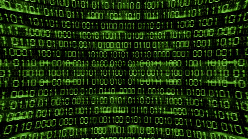 Binary codes background LOOPABLE
