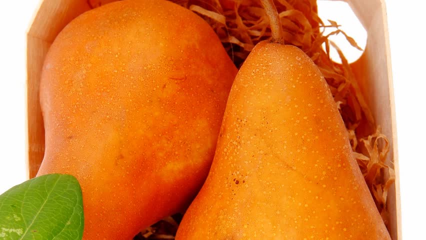 group of gold pear in basket 1920x1080 intro motion slow hidef hd