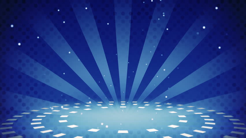 blue rays loop background