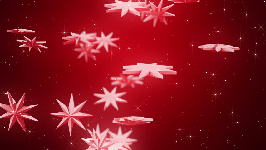 Snow flake animation, loop able.