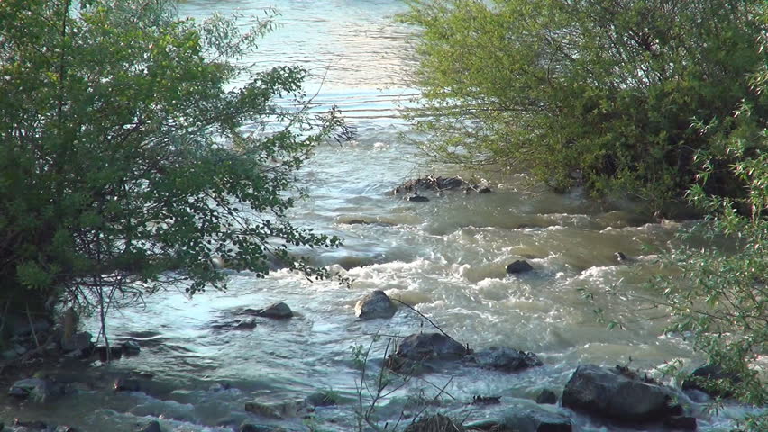 Mountain River, Stream, Creek