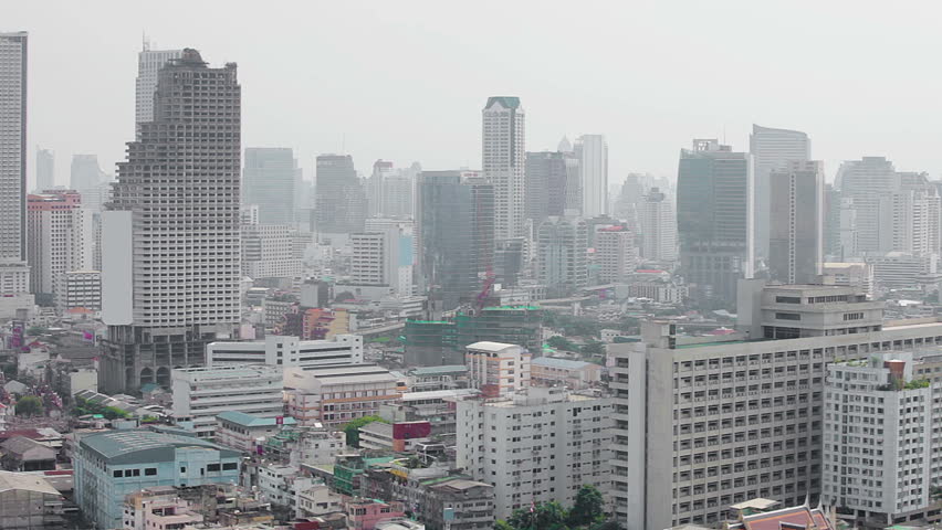 Video 1920x1080 - Panorama of city business center