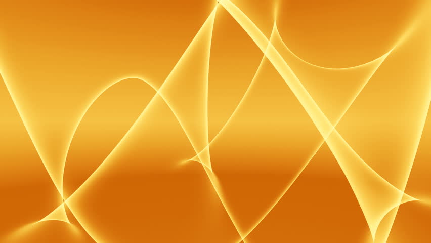 Abstract gold animated background.