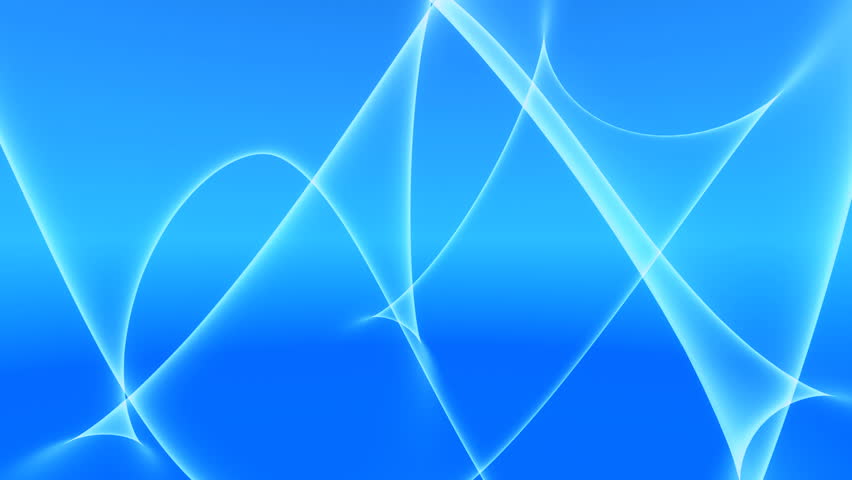 Abstract blue animated background.