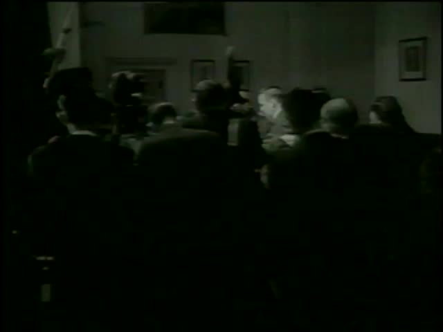 District attorney Henry Wade gives an interview in Dallas county criminal courts, Texas circa 1964-MGM PICTURES, UNIVERSAL-INTERNATIONAL NEWSREEL, USA, filmed in 1964