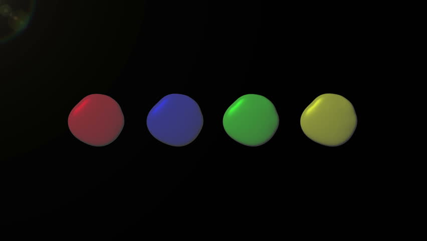 Blob animation with four circles.