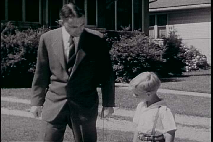 1950s - Today's children are taught about strange men in their house.