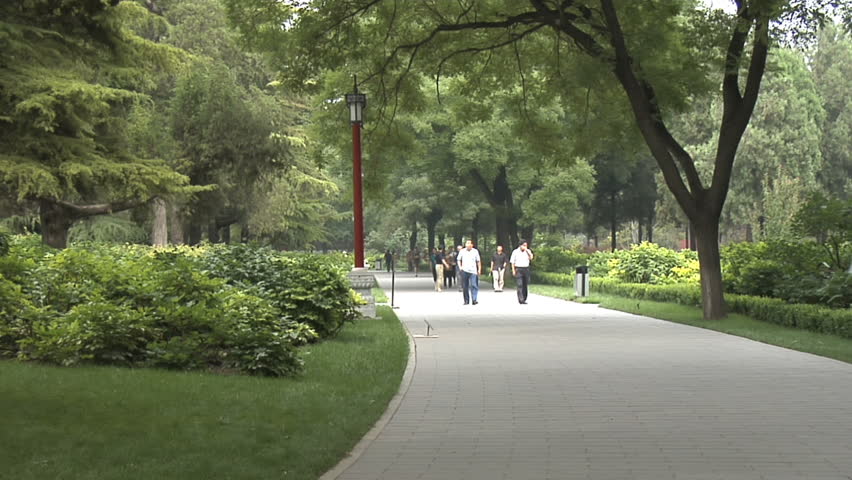 BEIJING - MAY 16 2009: Tourists are starting to return to popular vacation spots like Forbidden City after the world wide recession starts showing signs of recovery. 