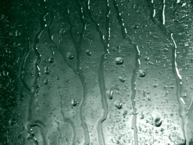 Rain drop on window