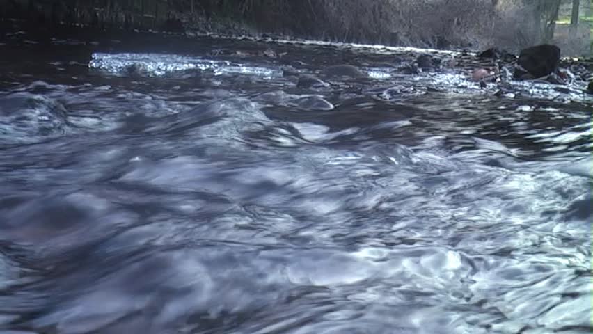 creek, cold, ice, winter, water, plash, ripple, greenery, fall, blue, white, weaves