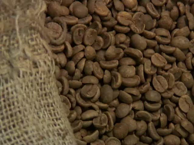 sack of coffee beans