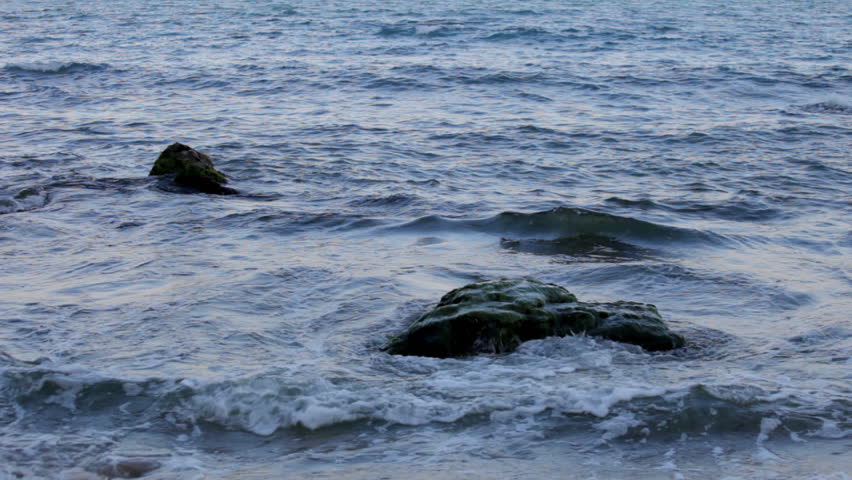 beautiful tranquil shot at sunset, karadere beach, bulgaria, 