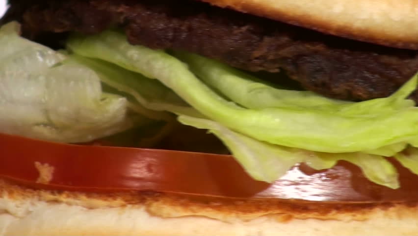 Burger close-up loop