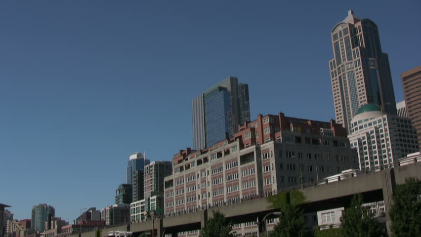 Traffic time-lapse in an industrial city. HD 1080i