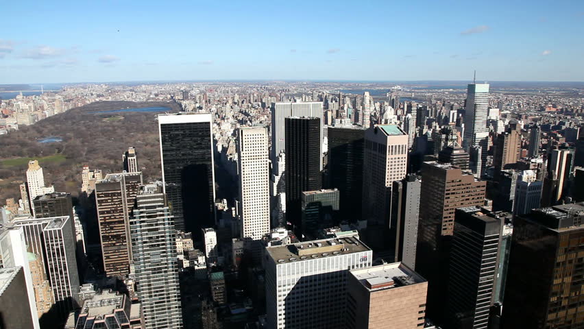 A view of central park in New York