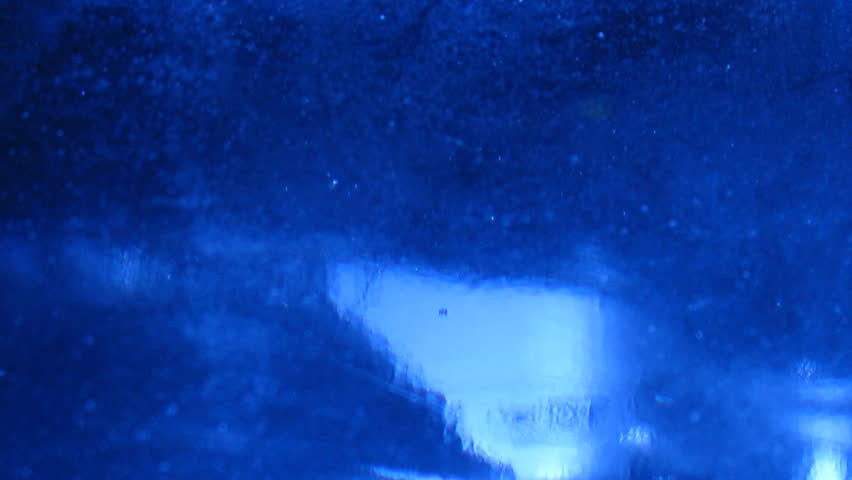 Water freezing time lapse