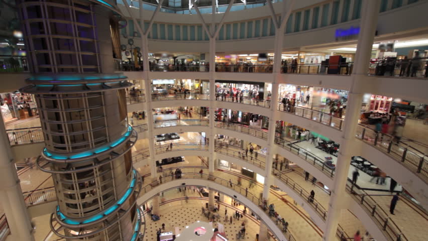 Shopping mall timelapse 