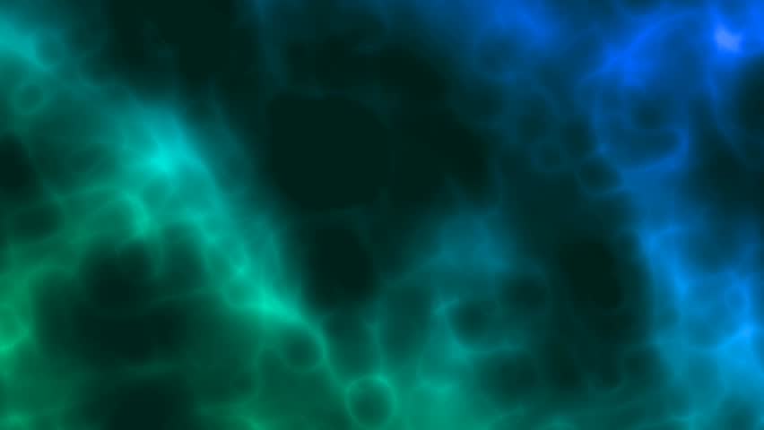 HD Abstract Loop with aquamarine liquid ripples