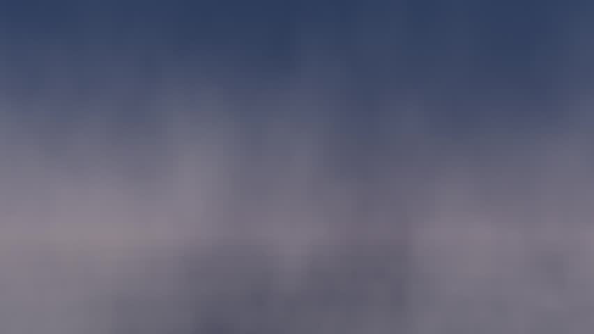 smog or fog on the blue sky background with attached alpha matte