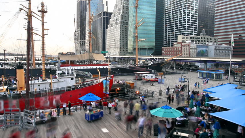 South Street Seaport time lapse