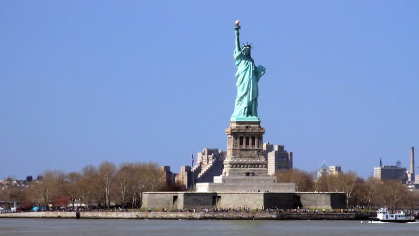 Statue of Liberty from the water