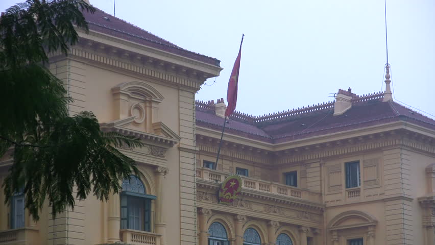 The Presidential Palace, built between 1901 and 1906, was the home of the French governor-general of Indochina.