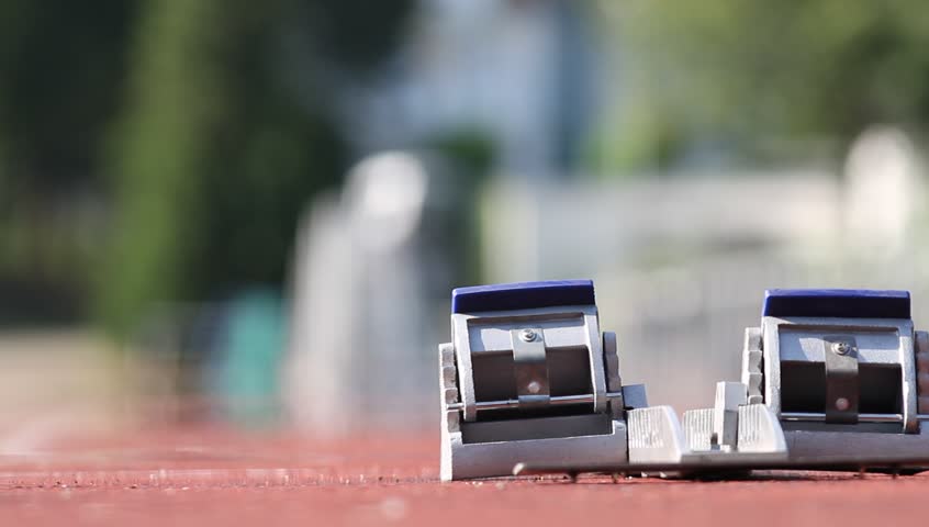 sprint start in track and field