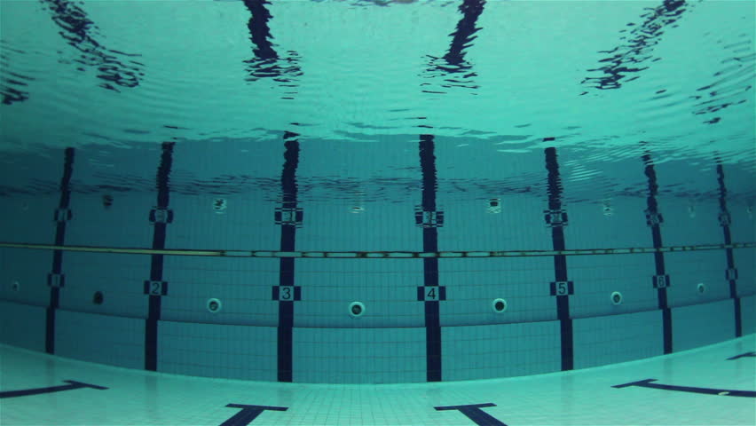 Olympic Swimming Pool Underwater empty olympic swimming pool underwater with horizontal swimming Olympic Swimming Pool Underwater empty olympic swimming pool underwater with horizontal swimming