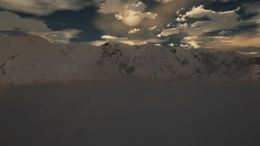 Snow Mountain Winter Wilderness Clouds Moon Leadership Alpine Challenge