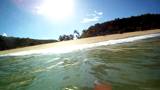 A compilation of four different waves breaking on the beach at Waimea Bay in Hawaii.  Filmed in HD 720p at 60 fps.