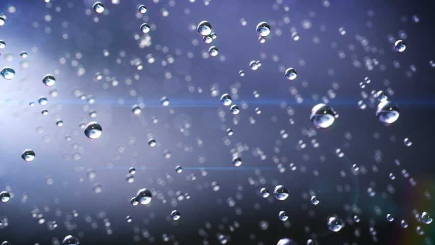 Beautiful rain drops frozen in time. Great For Background. Loop