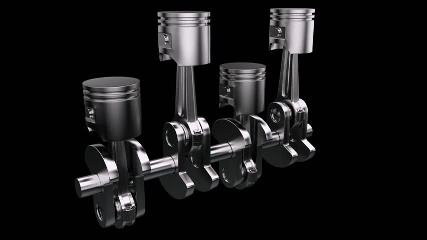 non-stop cyclic piston with alpha channel, thus can be easily isolated when editing