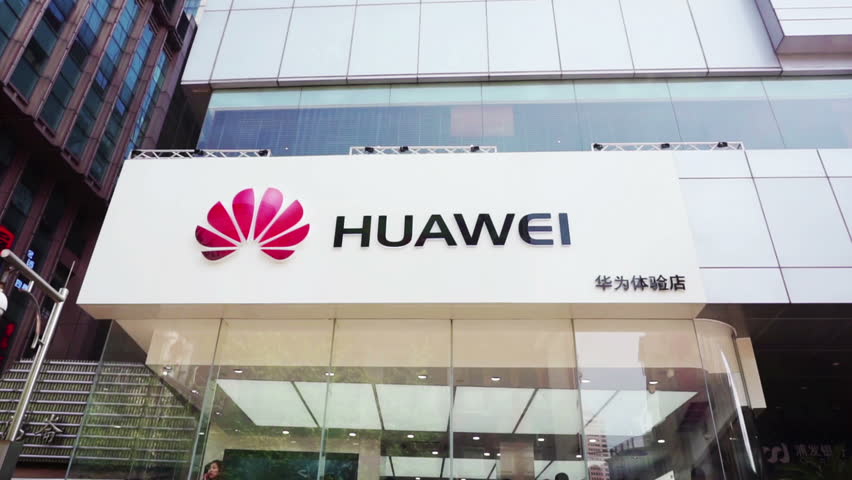 Shanghai,china-april 23,2014:new Branch Store Of Huawei Established On 