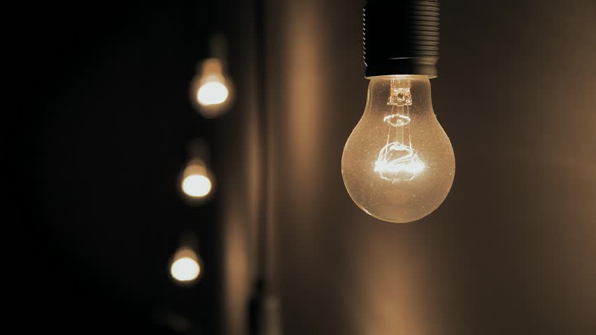 Hanging Light Bulb Stock Footage Video | Shutterstock