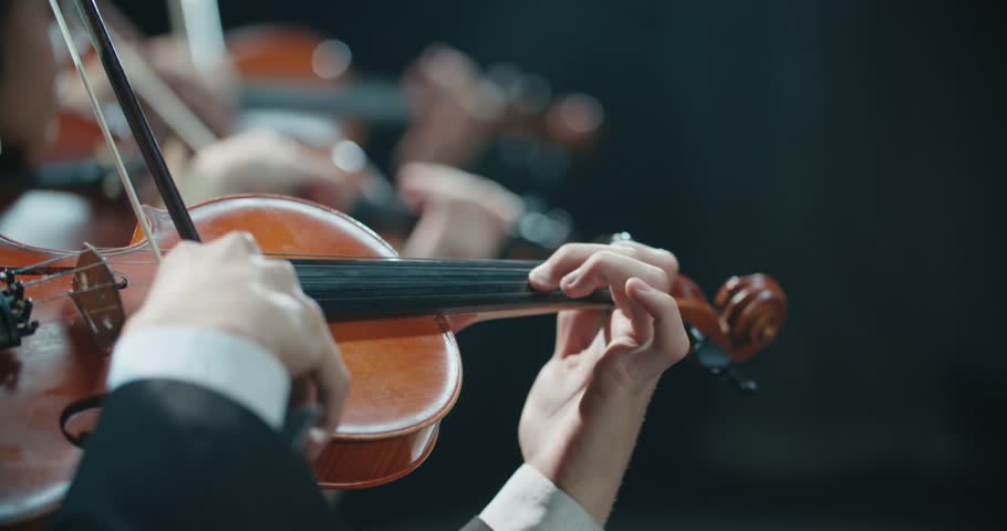 Orchestra performance. Orchestra performance