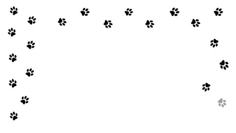 Animal Paw Prints By Frame Cartoon Stock Footage Video (100% Royalty-free) 1009476491 | Shutterstock Animal Paw Prints By Frame Cartoon Stock Footage Video (100% Royalty-free) 1009476491 | Shutterstock