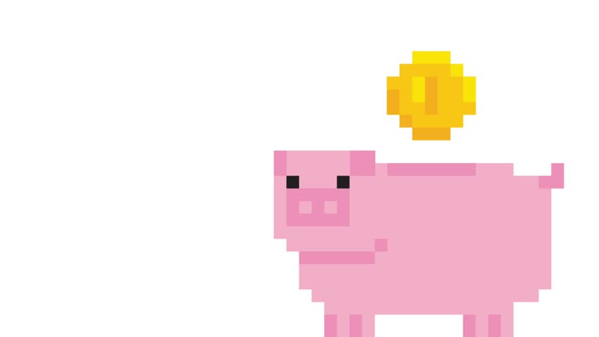 Pixel pig. Пиксельная копилка. Пиксельная свинья копилка. Пигги пиксель арт. Копилка пиксель арт.