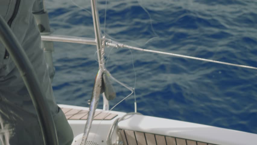 Header of yachtsman