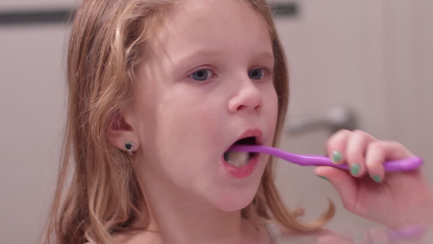 Young little girl oral edward